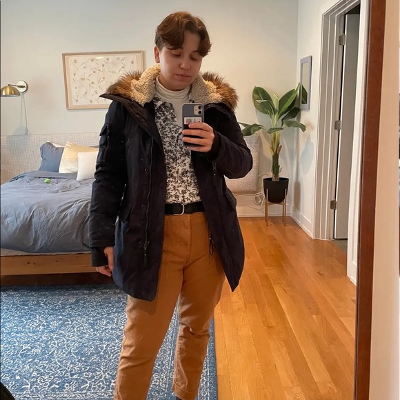 Navy Waterproof Winter Parka - Picture 2 of 9